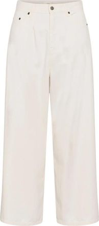 Inwear Dilysiw Barrel Jeans - Dames - Loose Fit Jeans - Wit - W27 - Katoen - Jeans