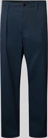 G-Star Straight Fit Chino mit Bundfalten in Marine, Gr&ouml;&szlig;e 30/32