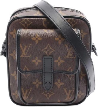 Louis Vuitton Borsa a tracolla Macassar Christopher Wearable con monogramma 2020 - Marrone