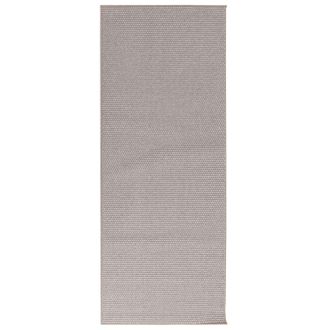 vidaXL Alfombra Interior Lugo Crema Y Taupe 80 X 150 Cm Poli&eacute;ster Vidaxl