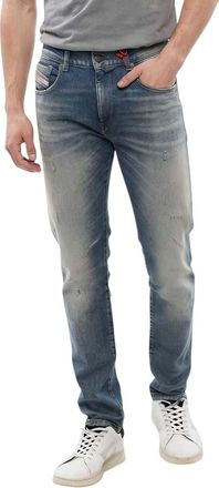 Diesel Blue Mid Rise Jeans