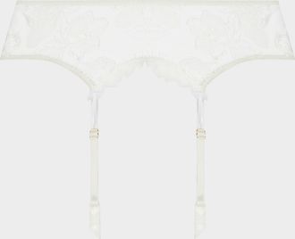 Lise Charmel Sublime Organza Embroidered Lace Suspender Belt