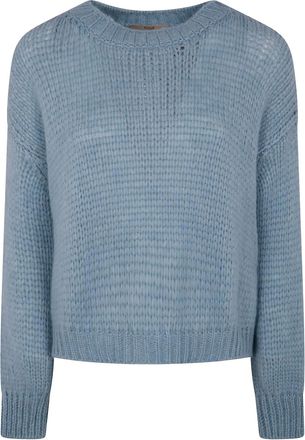 Nuur Maglione in lana dalpaca - Blu