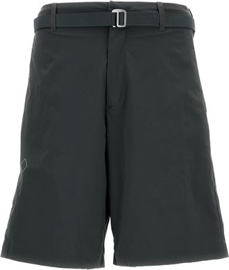 Pas Normal Studios Grey Off-Race Tech Shorts
