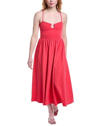 Susana Monaco Angled Wire String Maxi Dress