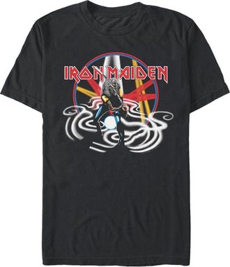 Iron Maiden Mens Iron Maiden Action Eddie T Shirt in Black at Nordstrom, Size Xxx-Large