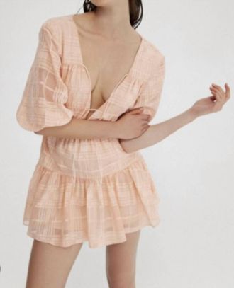 Significant Other Luan Dress In Peach