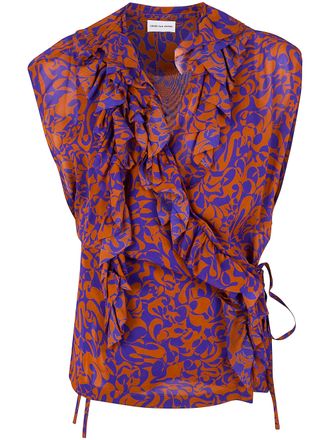 Dries Van Noten Clematis Top
