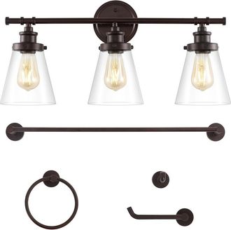 Jonathan Y Designs Jonathan Y Hollis Vanity Light Set
