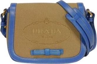Prada Pre-owned Cross Body Bags, female, Multicolor, Size: ONE SIZE Pre-owned Vintage Cross Body Bag