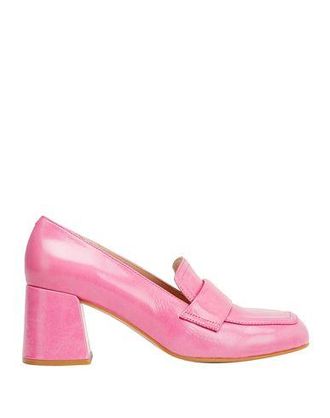 8 by YOOX PATENT LEATHER HEELED LOAFER