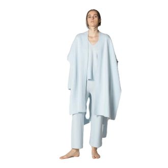 Sminfinity Mantella - - Jackets - Donna - Blu - ONE SIZE