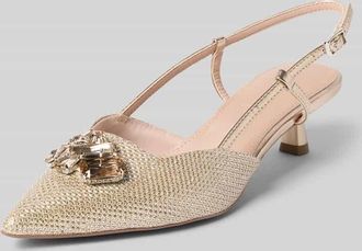 Tamaris Tamaris Slingbacks mit Strasssteinbesatz in Sand, Gr&ouml;&szlig;e 36