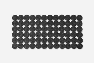 Linea Paralela Linea Paralela - Alfombra Exterior Gris Oscuro 58x116cm