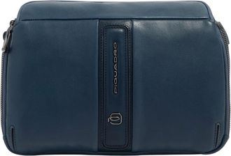 Piquadro Bolso Cruzado Victor para i Pad mini - Bags - Hombre - Azul - ONE SIZE