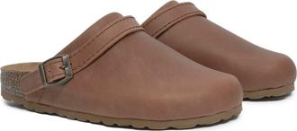 Celtic & Co. Strap Detail Clog in Rust at Nordstrom, Size 10