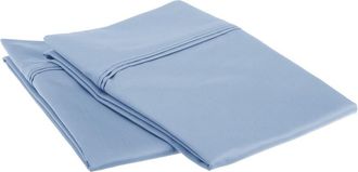 Superior 1200 Thread Count Egyptian Cotton Solid 2Pc Pillowcase Set