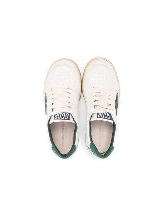 Golden Goose Ball Star Logo-Patch Leather Sneakers Aw26 Ch