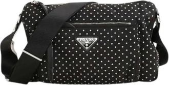 Prada Pre-owned Cross Body Bags, female, Black, Size: ONE SIZE Pre-owned Crossbody Bag