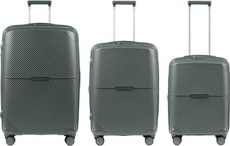 Champs Luggage Aura Expandable 3Pc Trolley Set