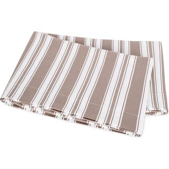 Matouk Elio Flat Sheet in Mocha at Nordstrom, Size Full