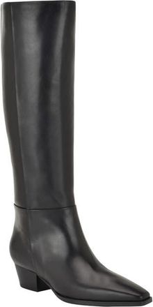 Calvin Klein Varcey Knee High Boot in Black 001 at Nordstrom, Size 6.5