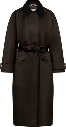 Inwear Jassen - Dames - Jas met riem - Bruin - L - Leer - Jassen