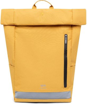Lefrik Roll Reflective Backpack in Mustard at Nordstrom