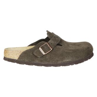 Birkenstock Mules, female, Brown, Size: 14 US Comfortable Slide Sandals for Summer