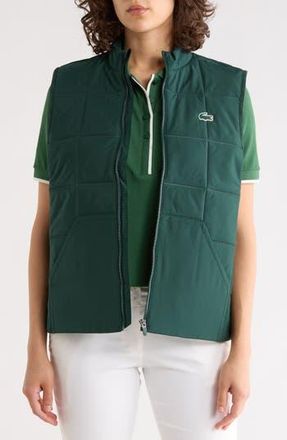 Lacoste Zip Vest in Sinople at Nordstrom Rack, Size 36
