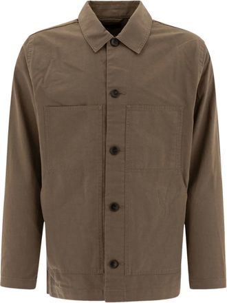 Vince Giacca con tasche - Marrone