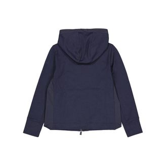 Herno Womens Blue Cotton Sweatshirt Clothing