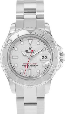 Rolex Pre-owned Rolex Yacht-Master 29 Automatic Chronometer Silver Dial Ladies Watch 169622 SSO
