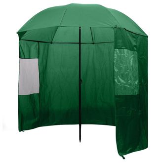 vidaXL Paraguas De Pesca Verde 240x210 Cm Vidaxl