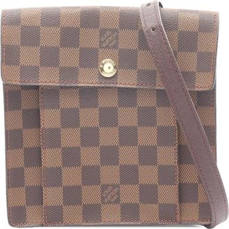 Louis Vuitton 2001 Damier Ebene Pimlico crossbody bag - Marrone