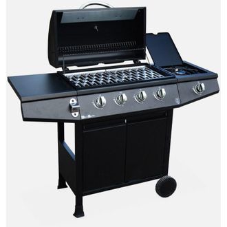 Sweeek Barbecue a gas 4 bruciatori + 1 fuoco laterale