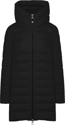 Duno Cappotto Cellini con cappuccio - Nero