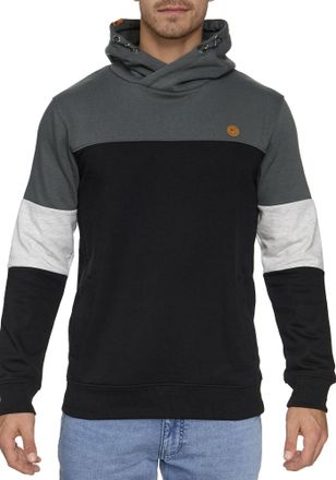 Indicode Kapuzensweatshirt INDICODE INOlson, Herren, Gr. XXL, gr&uuml;n (urban gr&uuml;n), Sweatware, Obermaterial: 60% Baumwolle, 40% Polyester, colorblocking, regular 