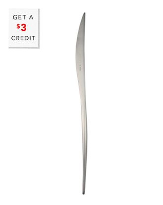 Vietri Vietri Natura Satin Place Knife With $4 Credit
