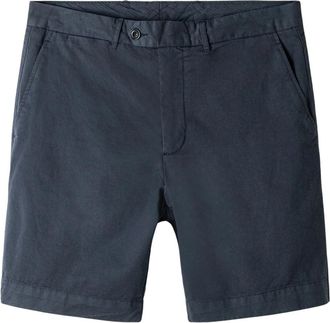 Hartford Taylor Chino Short - Heren - Korte Broeken - Blauw - M - Katoen - Korte Broeken