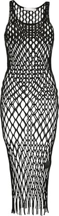 CHRISTOPHER ESBER Abito smanicato in rete - Nero