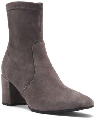 Aquatalia Demetra Weatherproof Suede Bootie