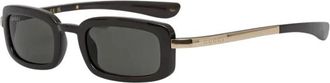 Gucci Zonnebrillen - Heren - Zonnebrillen - Bruin - 47 MM - Accessoires