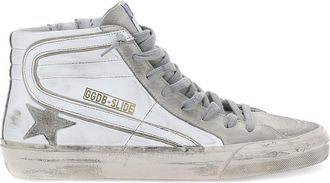 Golden Goose Slide distressed effect sneakers