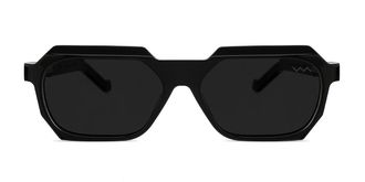 Vava WL0004 Black Matte Mens Sunglasses Size 56