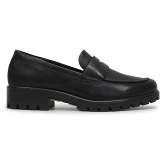 Ecco Ecco Modtray Full Grain Leather Womens Comfort Shoes - Black - Size:UK 5-5.5