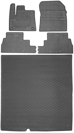 OEM Peugeot Rifter Kombivan Del 06.2018 Set - Alfombrillas De Goma + Alfombrilla Para Maletero