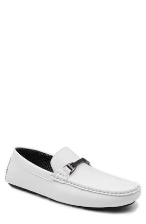 Aston Marc Charter Bit Loafer in White at Nordstrom Rack, Size 8.5