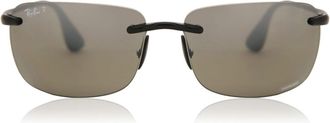Ray-Ban RB4255 Chromance Polarized 601/5J Mens Sunglasses Black Size 60
