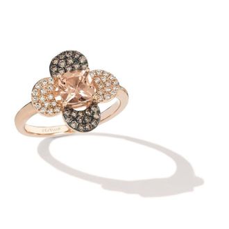 Le Vian Ladies Peach Morganite Rings set in 14K Strawberry Gold